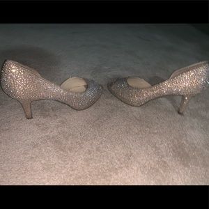 Champagne Crystal Heels